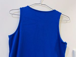 Blue Midi Bodycon Dress