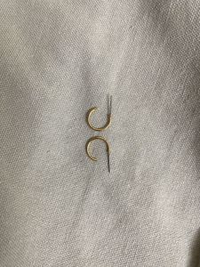 H&amp;M Rosegold Hoops