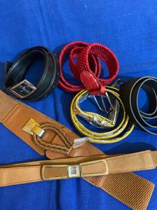 6 Brand New Fancy belts on Sale!!