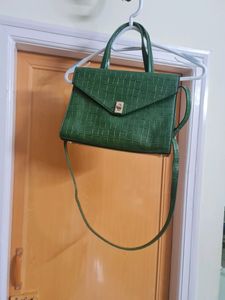 Mirragio Green Satchel bag