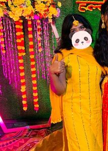 Yellow Kurta Set for festivals and Wedding