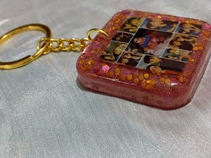 Customised Resin Photo Keychains