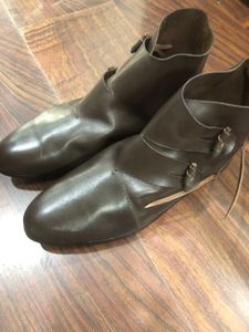 Vikings Leather Ankle Boots