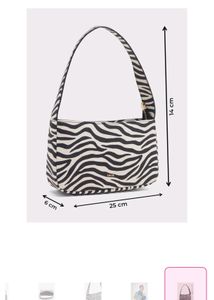 Iykyk Edgy Black And White Bag..