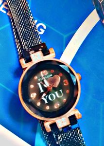 Elegant &#34;I Love You&#34; Watch