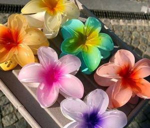 Flower Hair Claw Clips - Set of 2