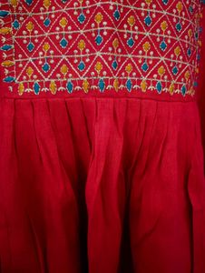 Ethnicity Beautiful ❤️ Rose Colour Kurti💟