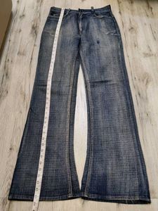 Ma638 Orange Bootcut Jeans Waist 30