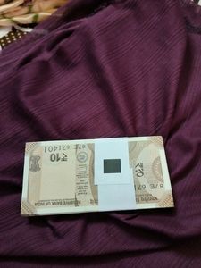 Original 10 Rupees Fresh Note Section