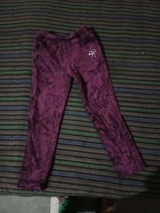 Velvet Pant For Girls