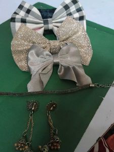 Bow, Earing, Bracelet