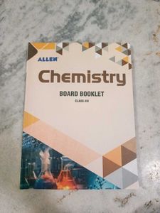 Allen Chemistry Board Booklet