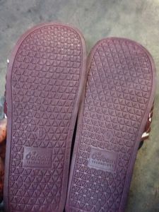 Stylish Maroon Slides