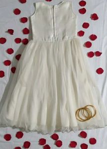 Embroidered partywear Dress/frock (worn twic