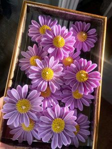 Colorful Daisy Flower Charms