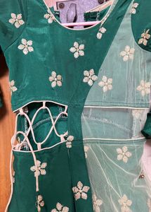 Party Frock - Double Lining Long Froc