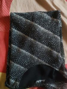 Sparkly Striped Short Sleeve Top