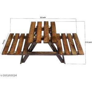 Wood Planter S L/ Wooden Pot Stand