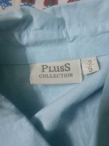 Blue Shirt Dress (Without The Belt)