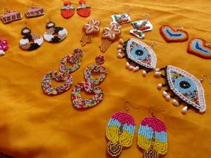 Handmade Beaded Earrings Collection