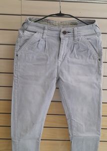 Slim Fit Grey Jean For Boys