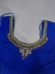Elegant Blue Anarkali