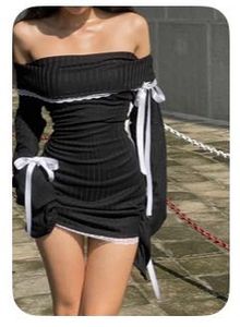 Off-Shoulder Mini Dress