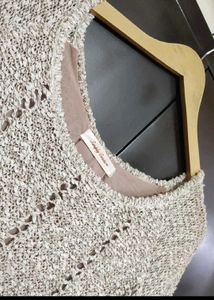 Cream Color Winter Top For Girl Or Woman 42 Bust