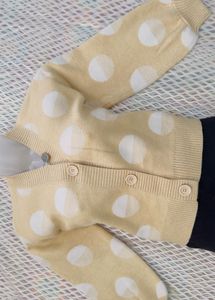 Cute Polka Dot Cardigan