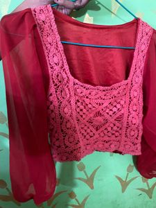 crochet crop top