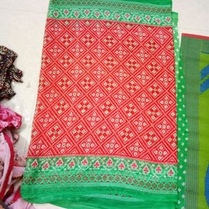 Stock Clearance Chunri Print Marble Schiffon S