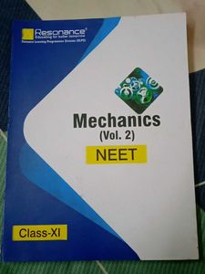 Mechanics Vol 2 Neet Class 11