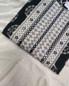 3 Piece Mirror work Kurta Set