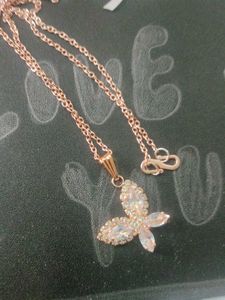 Butterfly Pendant Necklace