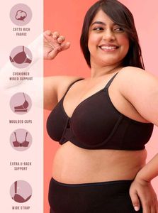 Comfortable Black Bra non-padded &amp; wired