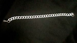 Okos Fashion Frill Silver  Bracelet