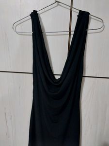 Black Backless Onepiece