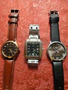 2 Timex And 1 Maxima Watch Combo