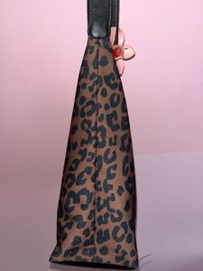 y2k Leopard Print Bag