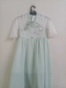 Cute Mint Green Girls Dress