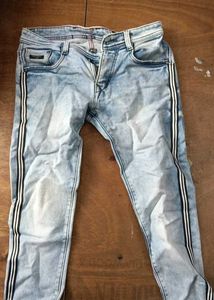 Stylish Striped Jeans