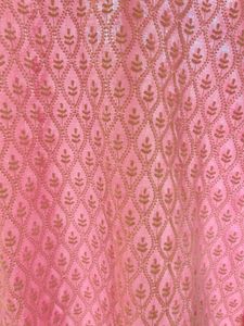 Pink Chikankari Embroidered Kurta