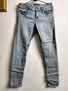 Gray Denim Jeans