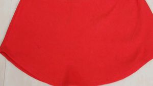 ❤️Bow Bell Sleeves Fancy Red Top