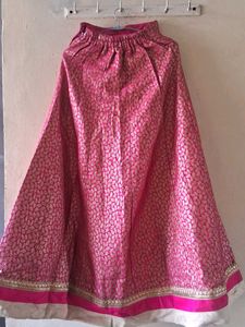 Pink Ethnic Skirt