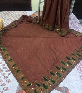 sale🔥 Designer Saree With Blouse 🔥