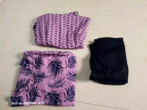 Purple Print Lounge Set