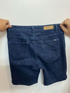 Dark Wash Denim Shorts