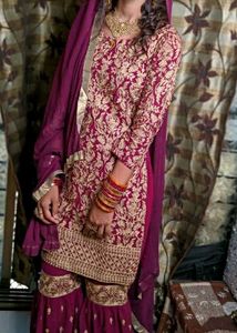 garara kurti dupatta