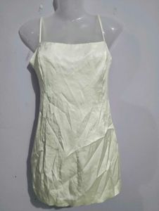 ZARA SILK SHORT DRESS